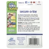 Baby Buddy, Secure-A-Toy, для детей от 4 месяцев, темно-синий и небесно-голубой, 2 полоски