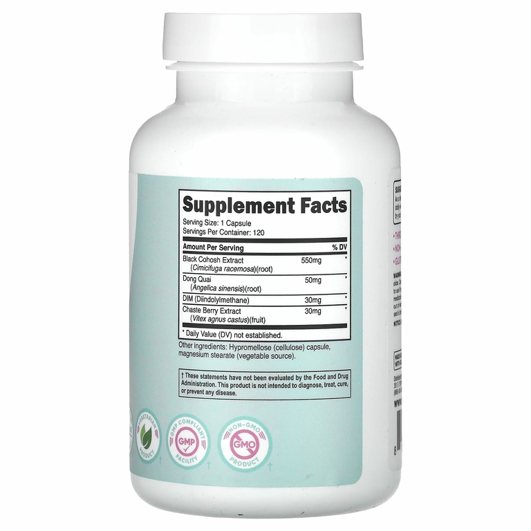 Nutricost, воронец кистевидный, для женщин, 660 мг, 120 капсул