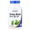 Nutricost, Готу кола, 500 мг, 180 капсул