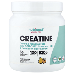 Nutricost, креатин для женского здоровья, персик и манго, 520 г (1,2 фунта)