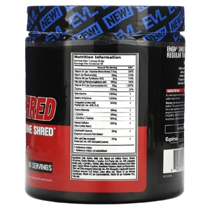 EVLution Nutrition, ENGN Shred, предтренировочный комплекс, со вкусом фруктового пунша, 246 г (8,68 унции)