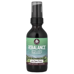 WishGarden Herbs, Rebalance™, гормональный комплекс после родов, 59 мл (2 жидк. унции)