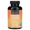 Viva Naturals, Organic, Turmeric + Ginger, 90 Tablets
