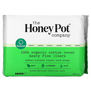 The Honey Pot Company, плотные прокладки из 100% органического хлопка, 20 шт.