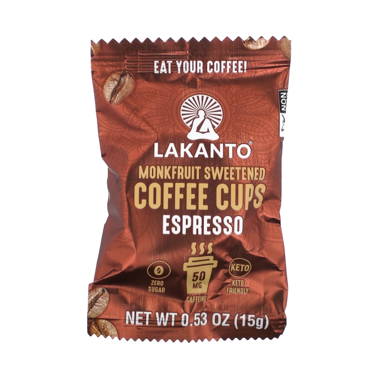 Lakanto, подслащенный архат, кофе, эспрессо, 8 чашек, 120 г (4,2 унции)