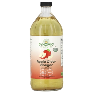 Dynamic Health, яблочный уксус с маткой, 946 мл (32 жидк. унции) (Товар снят с продажи) 