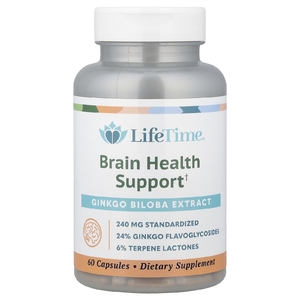 LifeTime Vitamins, Поддержка здоровья мозга, 60 капсул