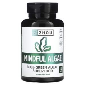 Zhou Nutrition, Mindful Algae, водоросли, 120 таблеток (Товар снят с продажи) 