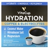 VitaCup, кофе и электролиты для гидратации, средней обжарки, 18 капсул по 4,5 г (0,16 унции)