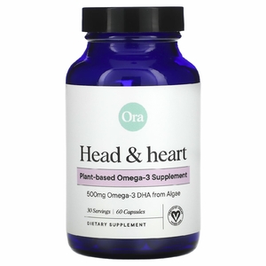 Ora, Head & Heart, 250 мг, 60 капсул