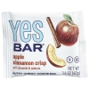 Yes Bar, батончик-снек, хрустящее яблоко и корица, с миндалем и грецкими орехами, 6 батончиков по 40 г (1,4 унции) (Товар снят с продажи) 