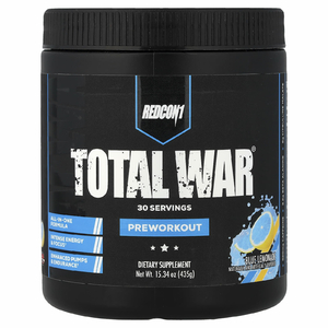 Redcon1, Total War® PreWorkout, синий лимонад, 435 г