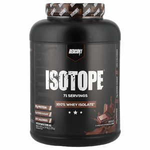 Redcon1, Isotope®, 100% изолят сыворотки, шоколад, 2222 г (4,9 фунта)