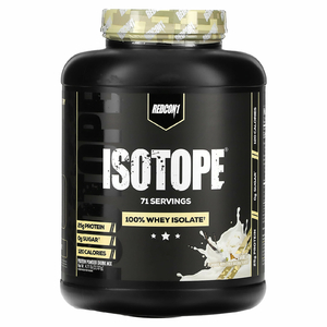 Redcon1, Isotope, 100% сывороточный изолят, со вкусом ванили, 2137 г (4,71 фунта)