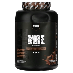 Redcon1, MRE, цельнопищевой белок, со вкусом брауни, 3250 г (7,16 фунта)