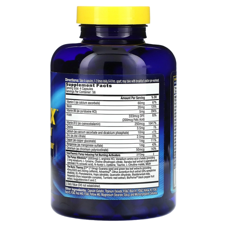 MHP, Anadrox Pump & Burn, 224 капсулы