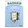 Badger, Праздничный набор бальзамов для губ, синяя упаковка, 3 шт. по 4,2 г (0,15 унции)
