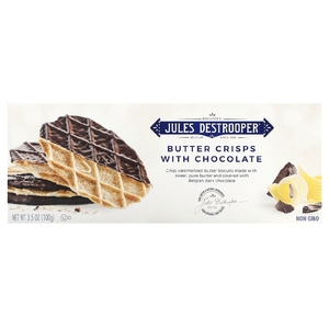 Jules Destrooper, хрустящая паста с шоколадом, 100 г (3,5 унции) (Товар снят с продажи) 