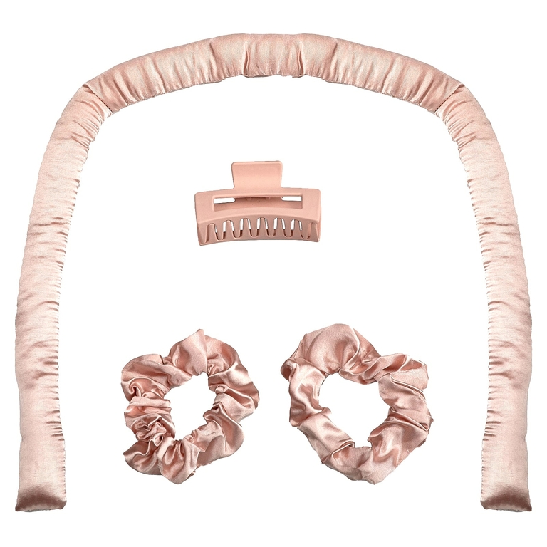 Giovanni, Heatless Satin, набор для завивки волос, румяна, 4 шт.
