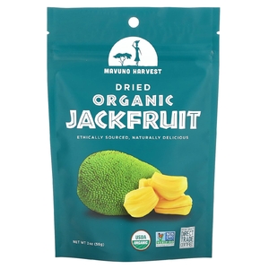 Mavuno Harvest, органический сушеный джекфрут, 56 г (2 унции)