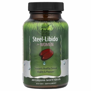 Irwin Naturals, Steel-Libido® Для женщин, 48 жидких капсул