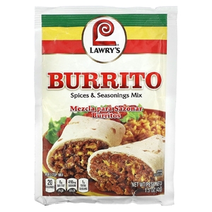 Lawry's, смесь специй и приправ, со вкусом буррито, 42 г (1,5 унции)