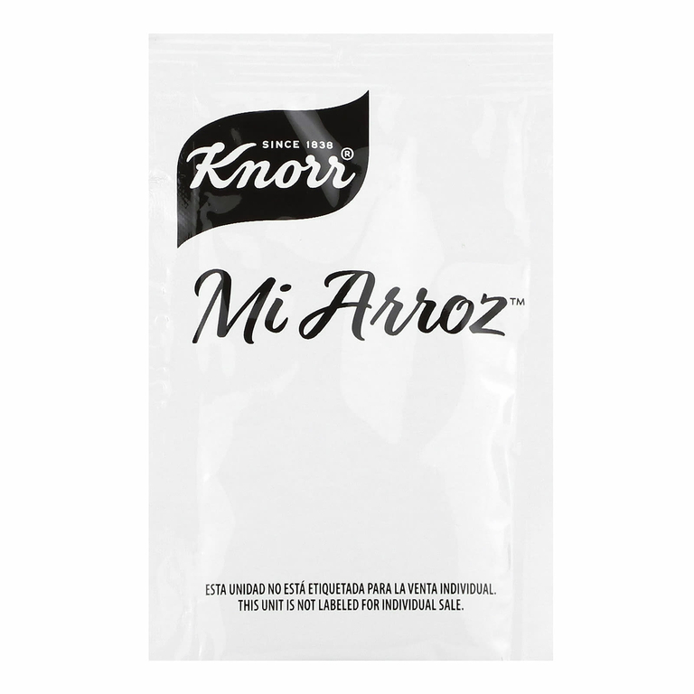 Knorr, Mi Arroz, смесь приправ для риса, красный, 4 пакетика, 68 г (2,39 унции)
