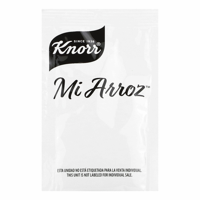 Knorr, Mi Arroz, смесь приправ для риса, белый, 4 пакетика, 48 г (1,69 унции)