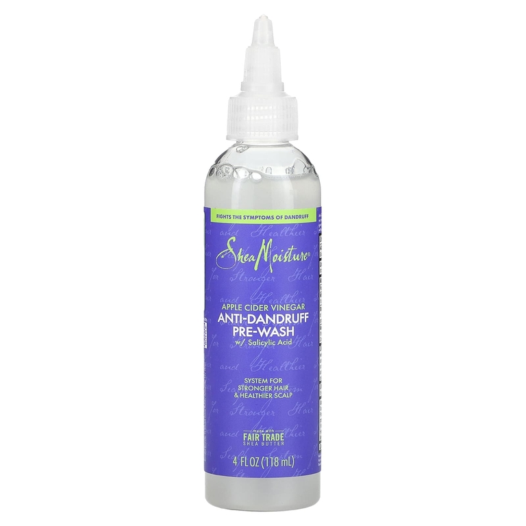 SheaMoisture, средство для ополаскивания против перхоти, с яблочным уксусом и салициловой кислотой, 118 мл (4 жидк. унции)