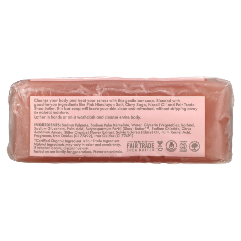 SheaMoisture, расслабляющее кусковое мыло, розовая гималайская соль, 227 г (8 унций) (Товар снят с продажи) 
