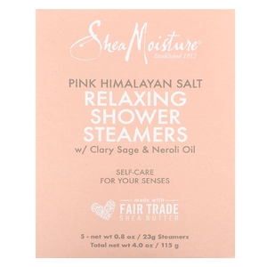 SheaMoisture, розовая гималайская соль, расслабляющая смесь для душа с маслом мускатного шалфея и нероли, 5 штук по 23 г (0,8 унции) (Товар снят с продажи) 