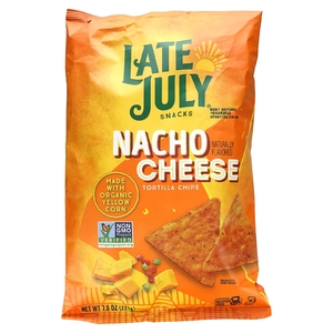 Late July, чипсы из тортильи, с сыром начос, 221 г (7,8 унции)