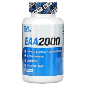 EVLution Nutrition, EAA2000, 90 Veggie Capsules