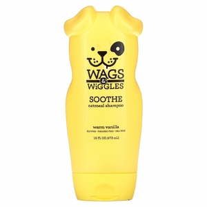 Wags & Wiggles, успокаивающий шампунь с овсянкой, согревающая ваниль, 473 мл (16 жидк. унций)