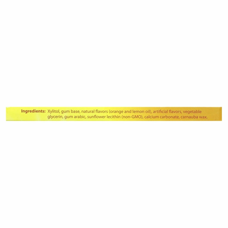 Xyloburst, ксилитоловая камедь, свежие фрукты, 12 шт. (Товар снят с продажи) 