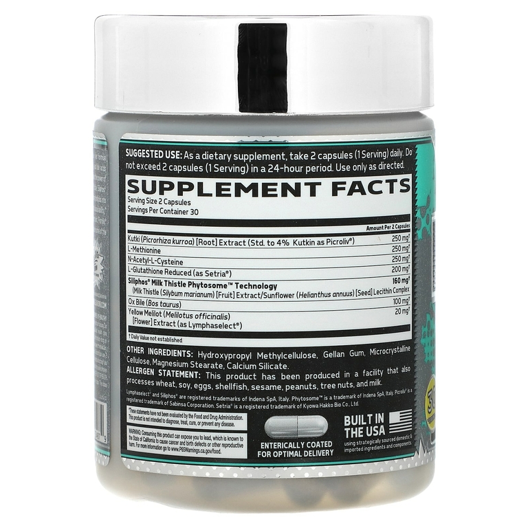 Glaxon, Liver+ Synergy, 60 капсул (Товар снят с продажи) 