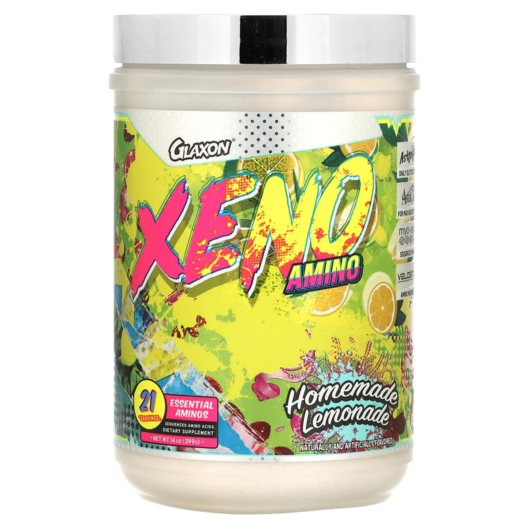 Glaxon, Xeno Amino, натуральный лимонад, 399 г (14 унций)