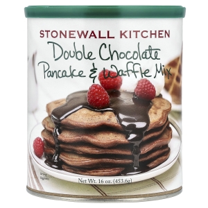 Stonewall Kitchen, смесь для выпекания блинов и вафель с двойным шоколадом, 453,6 г (16 унций) (Товар снят с продажи) 
