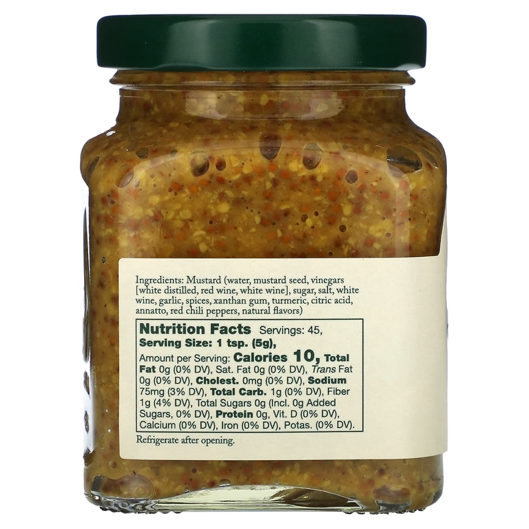 Stonewall Kitchen, Traditional Pub Style Mustard, 8 oz (227 g)
