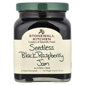 Stonewall Kitchen, джем из черной малины без косточек, 347 г (12,25 унции)