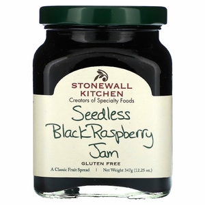 Stonewall Kitchen, Seedless Black Raspberry Jam, 12.25 oz (347 g)