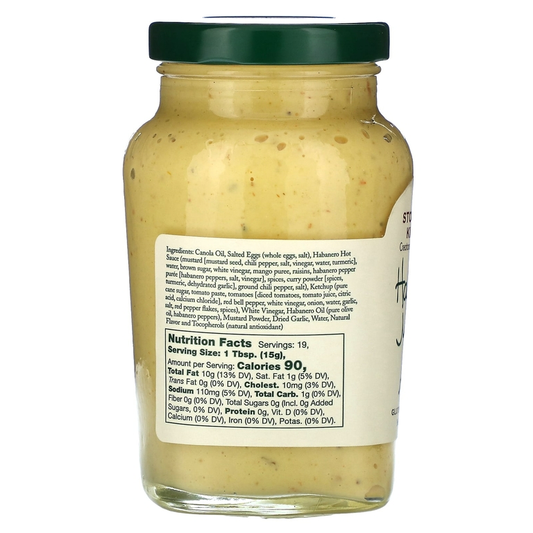 Stonewall Kitchen, хабанеро с манго, острый вкус айоли, 291 г (10,25 унции)