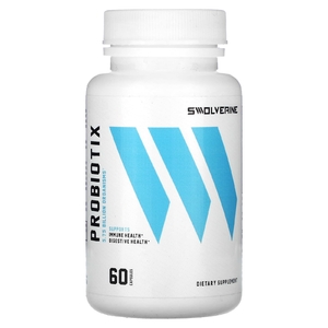 Swolverine, Probiotix, 60 капсул