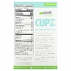No Sugar Company, Cupz, темный шоколад с мятой, 12 чашек, 17 г (0,6 унции)