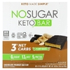 No Sugar Company, Keto Bar, батончик с шоколадом и арахисовой пастой, 12 батончиков по 40 г (1,41 унции)