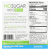 No Sugar Company, Keto Bar, тесто для печенья с шоколадной крошкой, 12 батончиков по 40 г (1,41 унции)