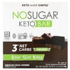 No Sugar Company, Keto Bar, брауни с шоколадной помадкой, 12 батончиков по 40 г (1,41 унции)