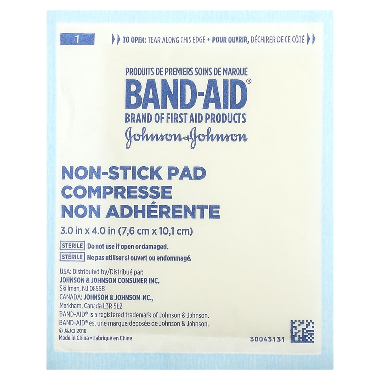 Band Aid, антипригарные прокладки, большие, 10 штук (Товар снят с продажи) 