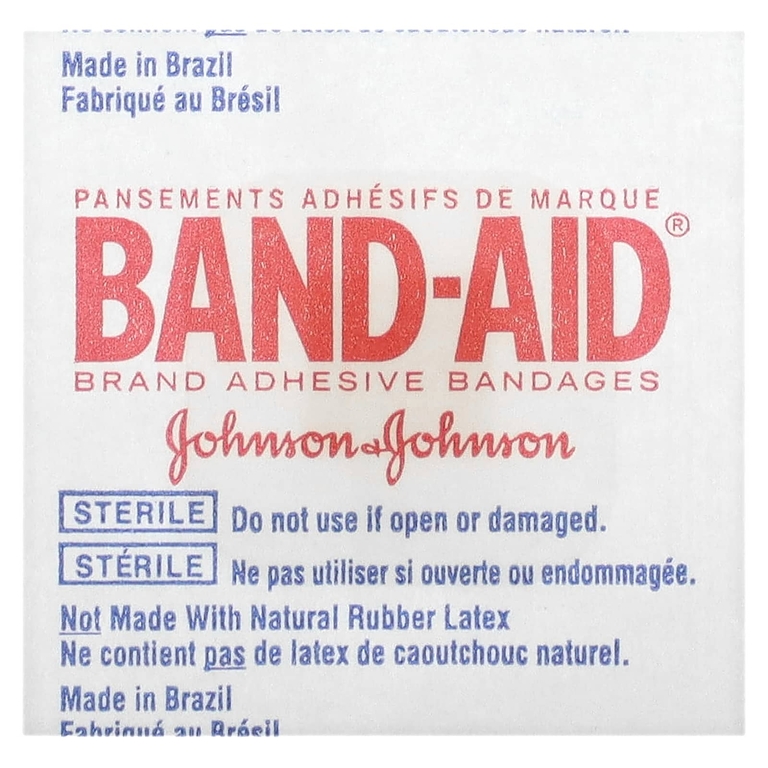 Band Aid, лейкопластыри, Tru-Stay, для очищения пятен, 50 шт. (Товар снят с продажи) 