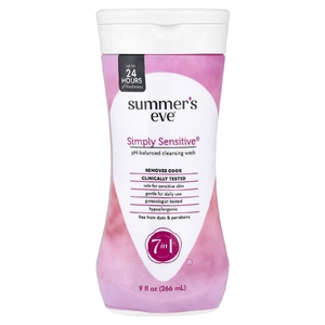 Summer's Eve, Очищающий гель для умывания с сбалансированным уровнем pH, 266 мл